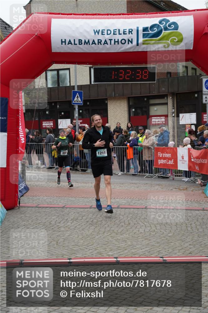 04.05.2025 - 8. Wedeler Halbmarathon Felixshl http://msf.ph/oto/7817678 04.05.2025 11:32:36 Ziel 354, 579, 728, 1211 meine-sportfotos.de