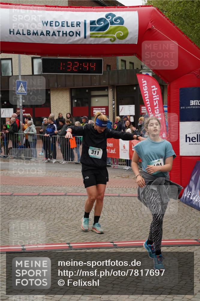 04.05.2025 - 8. Wedeler Halbmarathon Felixshl http://msf.ph/oto/7817697 04.05.2025 11:32:42 Ziel 311, 354, 579, 774, 1101, 1211 meine-sportfotos.de