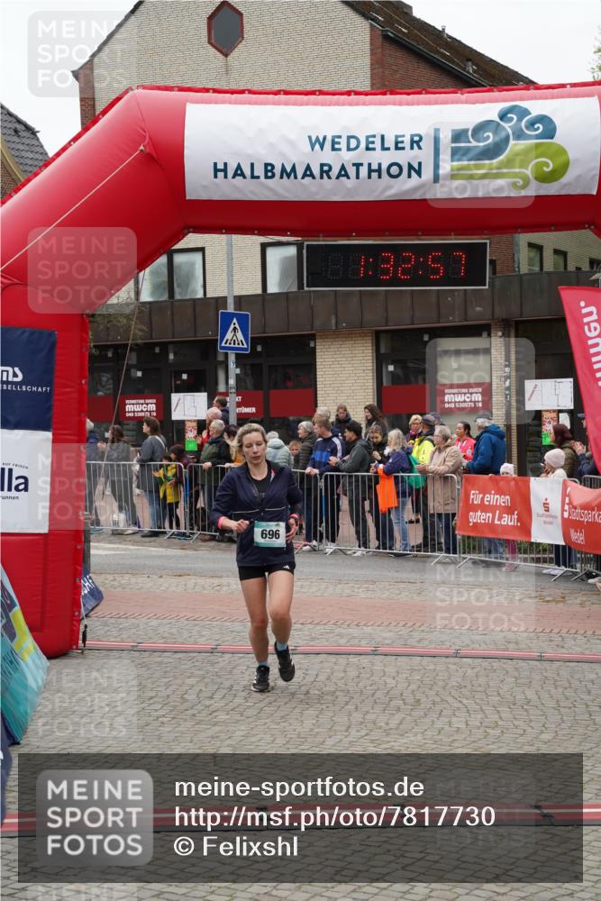 04.05.2025 - 8. Wedeler Halbmarathon Felixshl http://msf.ph/oto/7817730 04.05.2025 11:32:55 Ziel 33, 446, 696, 968, 1092, 1160 meine-sportfotos.de