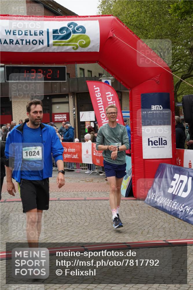 04.05.2025 - 8. Wedeler Halbmarathon Felixshl http://msf.ph/oto/7817792 04.05.2025 11:33:19 Ziel 745, 1024, 1170, 1205 meine-sportfotos.de