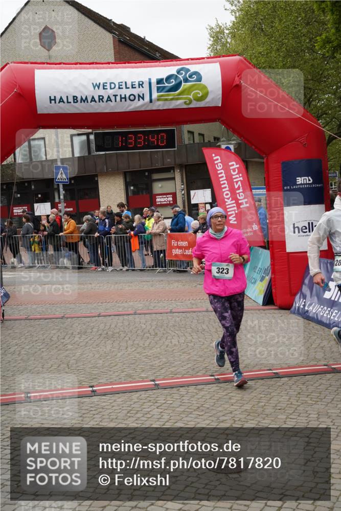 04.05.2025 - 8. Wedeler Halbmarathon Felixshl http://msf.ph/oto/7817820 04.05.2025 11:33:38 Ziel 323, 785, 1128, 1183 meine-sportfotos.de
