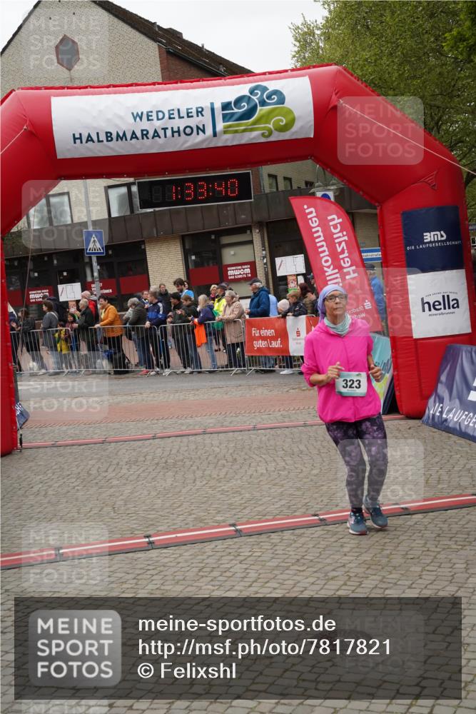 04.05.2025 - 8. Wedeler Halbmarathon Felixshl http://msf.ph/oto/7817821 04.05.2025 11:33:38 Ziel 323, 785, 1128, 1183 meine-sportfotos.de