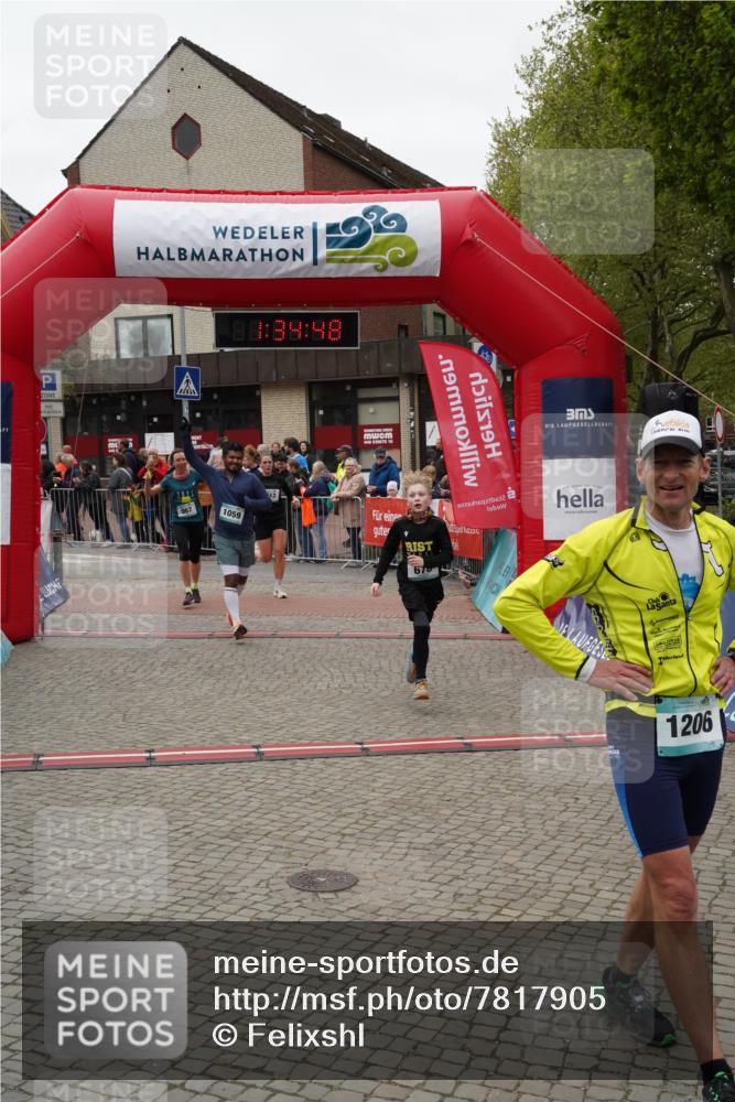 04.05.2025 - 8. Wedeler Halbmarathon Felixshl http://msf.ph/oto/7817905 04.05.2025 11:34:46 Ziel 513, 652, 678, 967, 1059, 1206 meine-sportfotos.de