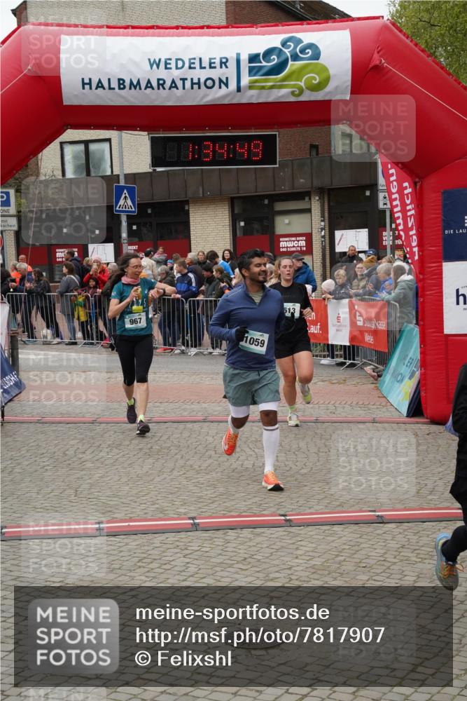 04.05.2025 - 8. Wedeler Halbmarathon Felixshl http://msf.ph/oto/7817907 04.05.2025 11:34:47 Ziel 513, 652, 678, 967, 1059, 1206 meine-sportfotos.de