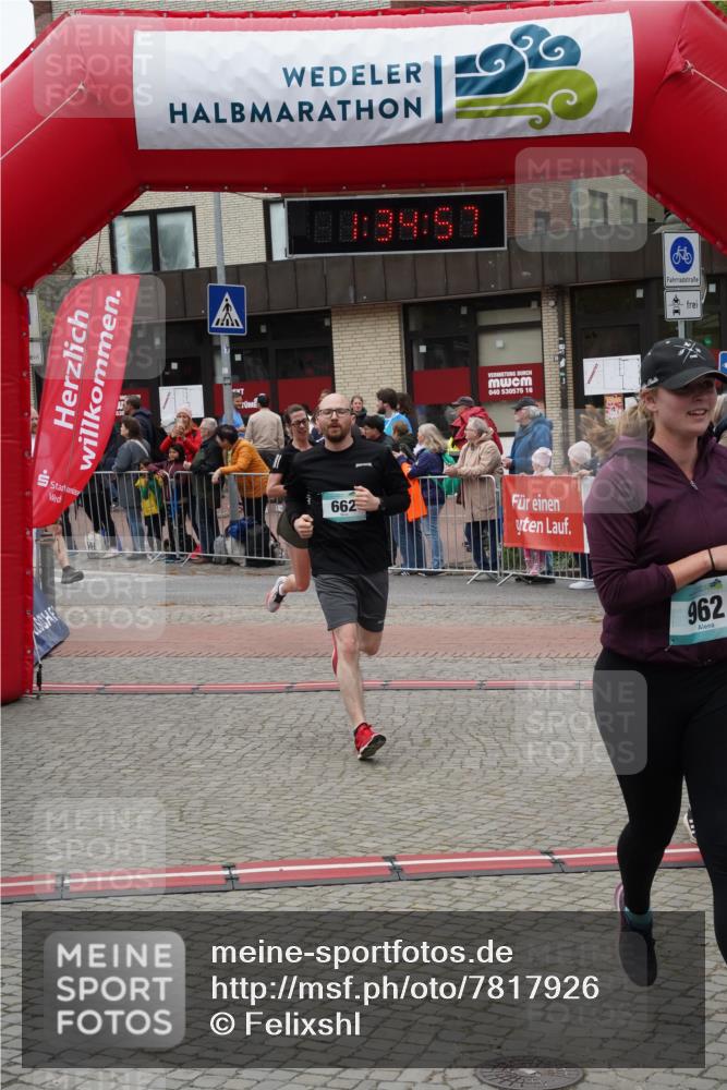 04.05.2025 - 8. Wedeler Halbmarathon Felixshl http://msf.ph/oto/7817926 04.05.2025 11:34:55 Ziel 662, 793, 962, 1103 meine-sportfotos.de