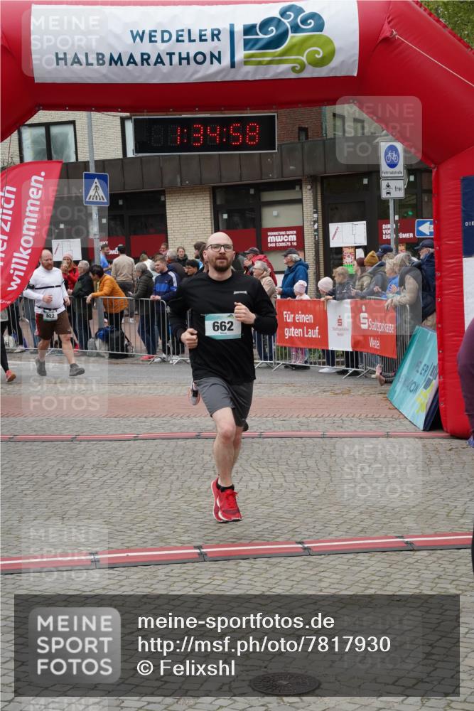 04.05.2025 - 8. Wedeler Halbmarathon Felixshl http://msf.ph/oto/7817930 04.05.2025 11:34:56 Ziel 662, 755, 793, 822, 823, 962, 1103 meine-sportfotos.de