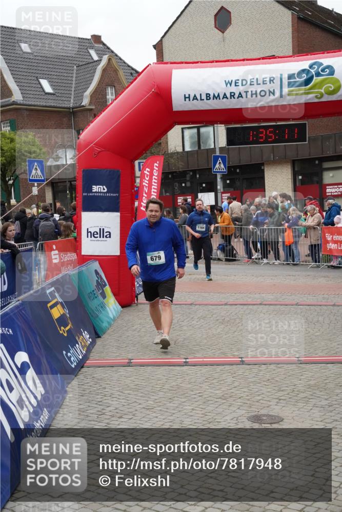 04.05.2025 - 8. Wedeler Halbmarathon Felixshl http://msf.ph/oto/7817948 04.05.2025 11:35:09 Ziel 679, 1164 meine-sportfotos.de