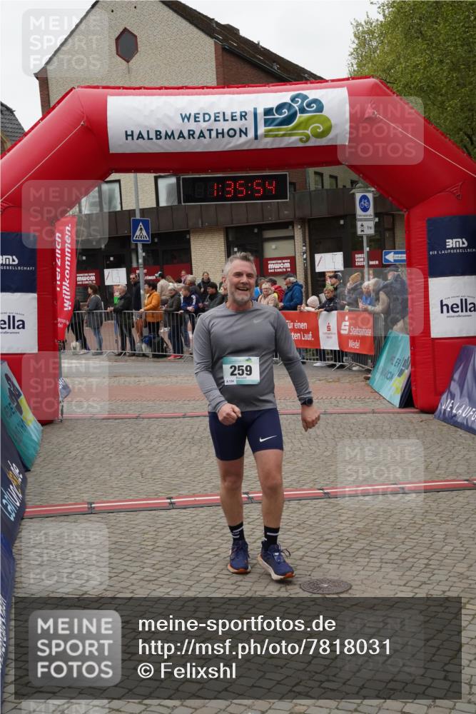 04.05.2025 - 8. Wedeler Halbmarathon Felixshl http://msf.ph/oto/7818031 04.05.2025 11:35:52 Ziel 259 meine-sportfotos.de