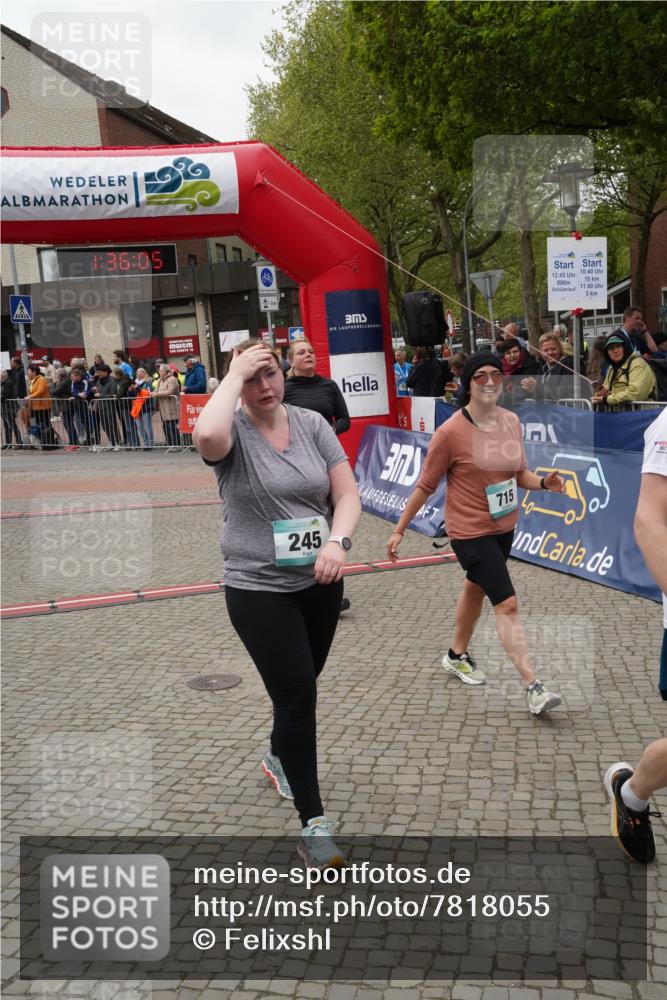 04.05.2025 - 8. Wedeler Halbmarathon Felixshl http://msf.ph/oto/7818055 04.05.2025 11:36:03 Ziel 115, 245, 411, 533, 645, 715, 892 meine-sportfotos.de