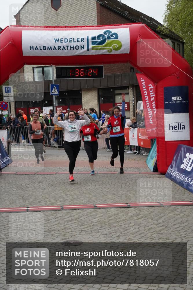 04.05.2025 - 8. Wedeler Halbmarathon Felixshl http://msf.ph/oto/7818057 04.05.2025 11:36:22 Ziel 397, 563, 666, 767, 776, 831 meine-sportfotos.de