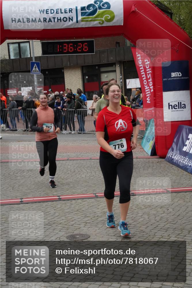 04.05.2025 - 8. Wedeler Halbmarathon Felixshl http://msf.ph/oto/7818067 04.05.2025 11:36:24 Ziel 31, 397, 563, 666, 767, 776, 831 meine-sportfotos.de