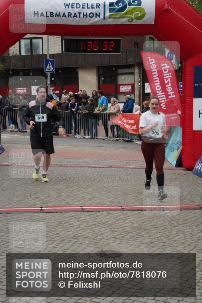 04.05.2025 - 8. Wedeler Halbmarathon Felixshl http://msf.ph/oto/7818076 04.05.2025 11:36:30 Ziel 31, 305, 397, 563, 815 meine-sportfotos.de
