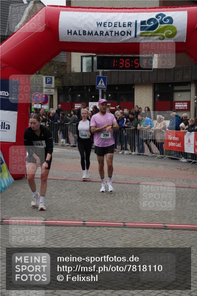 04.05.2025 - 8. Wedeler Halbmarathon Felixshl http://msf.ph/oto/7818110 04.05.2025 11:36:49 Ziel 290, 393, 593, 663, 1048 meine-sportfotos.de