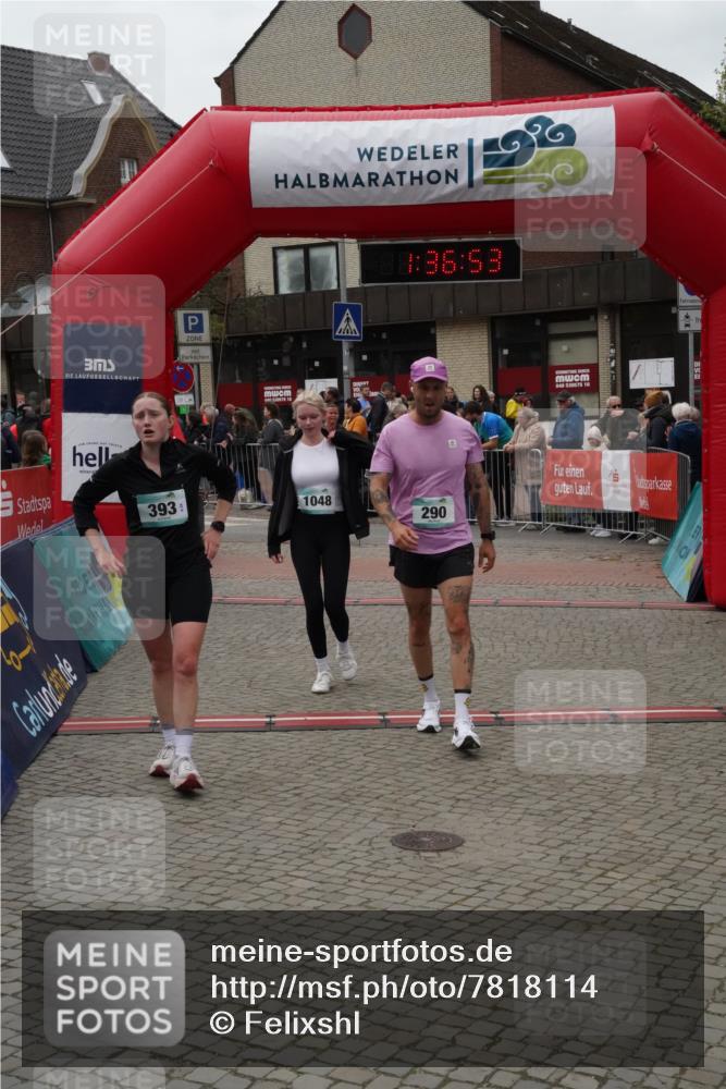 04.05.2025 - 8. Wedeler Halbmarathon Felixshl http://msf.ph/oto/7818114 04.05.2025 11:36:51 Ziel 290, 393, 1020, 1048 meine-sportfotos.de