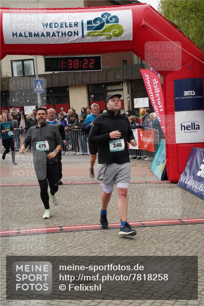 04.05.2025 - 8. Wedeler Halbmarathon Felixshl http://msf.ph/oto/7818258 04.05.2025 11:38:20 Ziel 346, 475, 604, 874, 920, 1073, 1167 meine-sportfotos.de