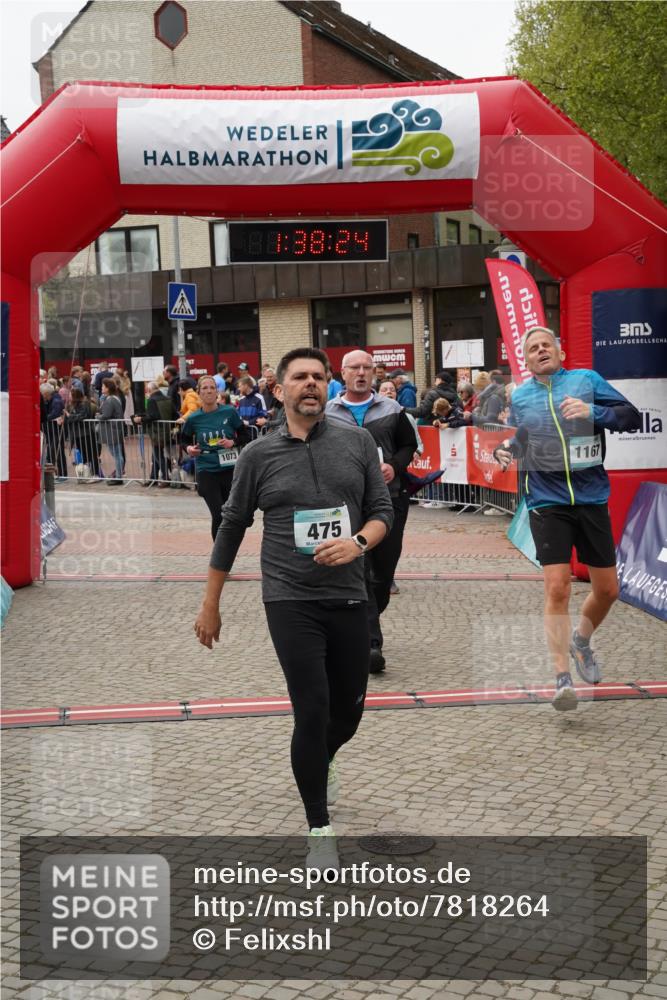 04.05.2025 - 8. Wedeler Halbmarathon Felixshl http://msf.ph/oto/7818264 04.05.2025 11:38:22 Ziel 346, 475, 604, 874, 1073, 1167 meine-sportfotos.de