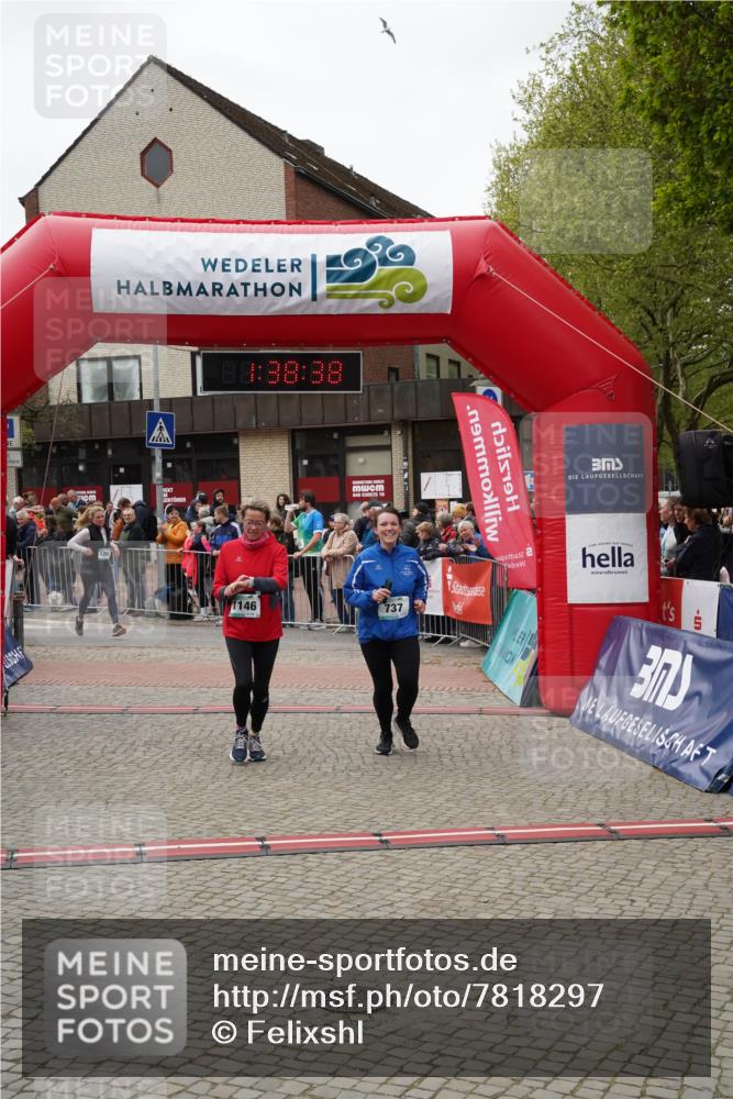 04.05.2025 - 8. Wedeler Halbmarathon Felixshl http://msf.ph/oto/7818297 04.05.2025 11:38:36 Ziel 737, 789, 1146, 1200 meine-sportfotos.de