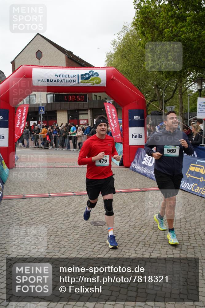 04.05.2025 - 8. Wedeler Halbmarathon Felixshl http://msf.ph/oto/7818321 04.05.2025 11:38:48 Ziel 476, 569 meine-sportfotos.de