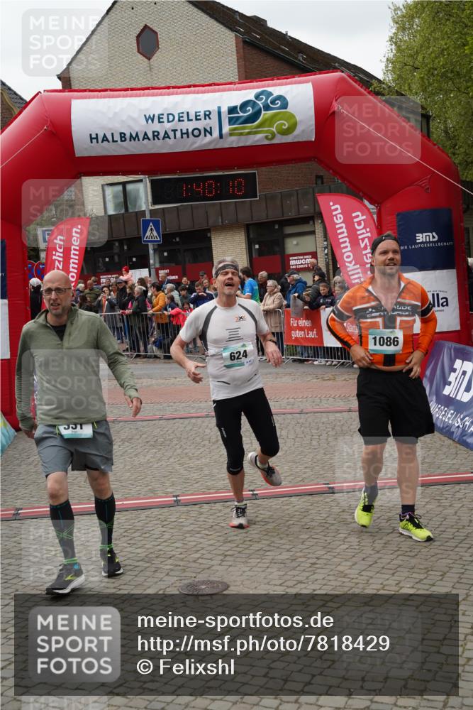 04.05.2025 - 8. Wedeler Halbmarathon Felixshl http://msf.ph/oto/7818429 04.05.2025 11:40:08 Ziel 331, 624 meine-sportfotos.de