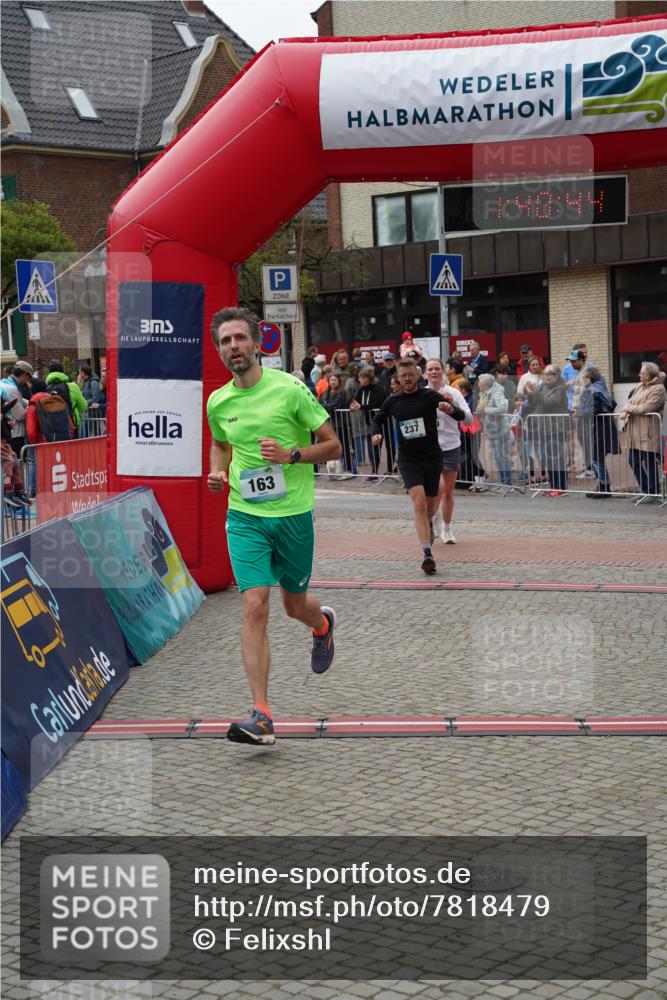 04.05.2025 - 8. Wedeler Halbmarathon Felixshl http://msf.ph/oto/7818479 04.05.2025 11:40:42 Ziel 163, 237, 779 meine-sportfotos.de