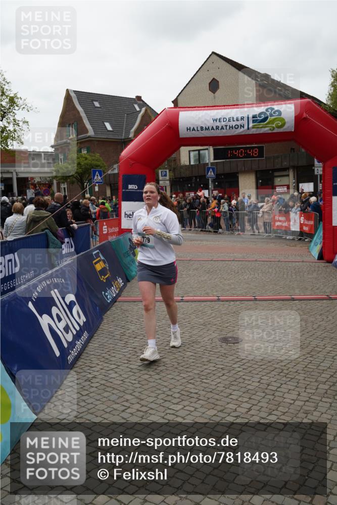 04.05.2025 - 8. Wedeler Halbmarathon Felixshl http://msf.ph/oto/7818493 04.05.2025 11:40:46 Ziel 163, 237, 779 meine-sportfotos.de