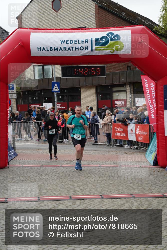 04.05.2025 - 8. Wedeler Halbmarathon Felixshl http://msf.ph/oto/7818665 04.05.2025 11:42:57 Ziel 724, 1014 meine-sportfotos.de