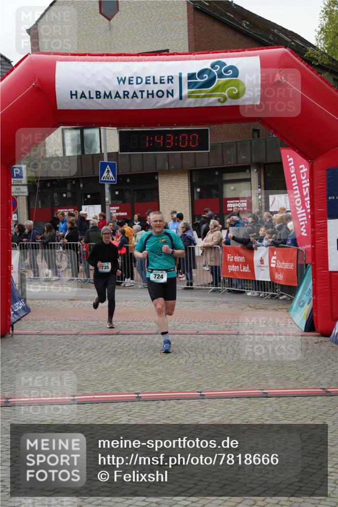 04.05.2025 - 8. Wedeler Halbmarathon Felixshl http://msf.ph/oto/7818666 04.05.2025 11:42:58 Ziel 724, 1014 meine-sportfotos.de
