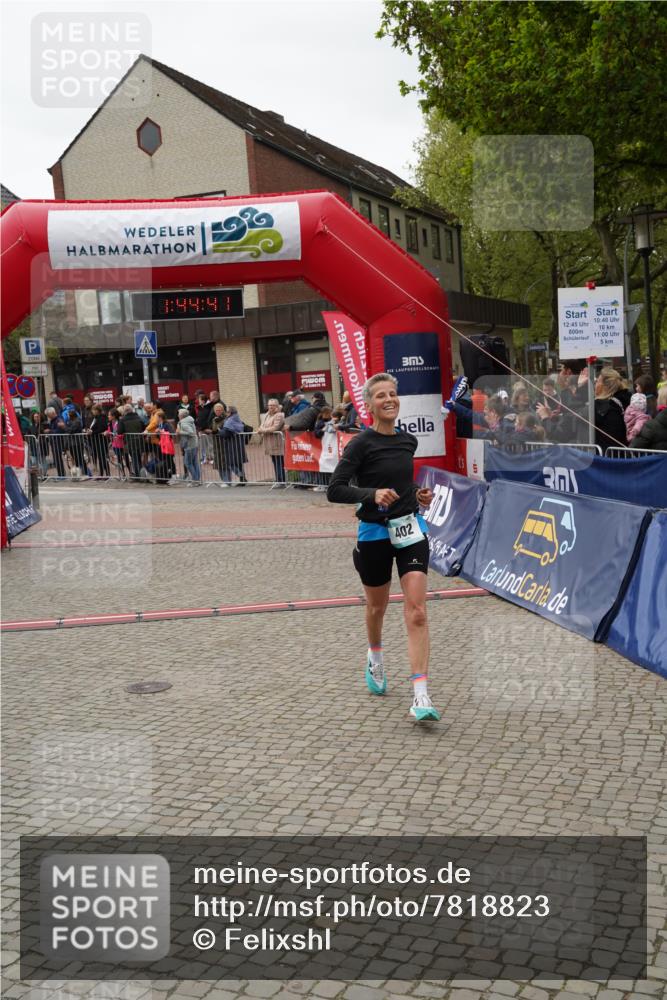 04.05.2025 - 8. Wedeler Halbmarathon Felixshl http://msf.ph/oto/7818823 04.05.2025 11:44:39 Ziel 402 meine-sportfotos.de
