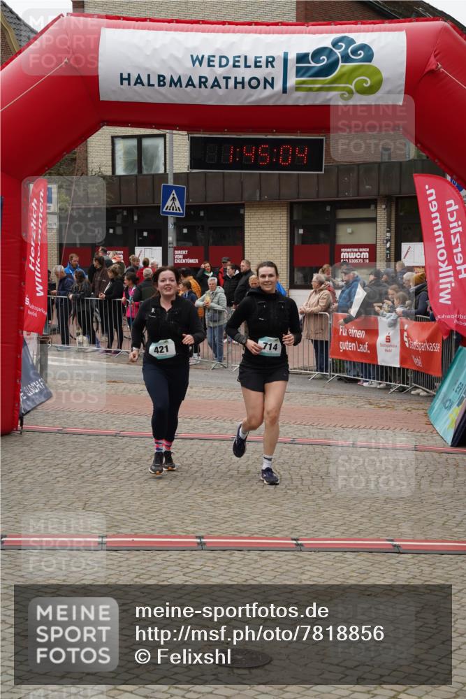 04.05.2025 - 8. Wedeler Halbmarathon Felixshl http://msf.ph/oto/7818856 04.05.2025 11:45:02 Ziel 392, 421, 714 meine-sportfotos.de