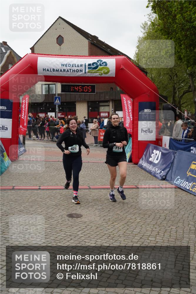 04.05.2025 - 8. Wedeler Halbmarathon Felixshl http://msf.ph/oto/7818861 04.05.2025 11:45:03 Ziel 392, 421, 714 meine-sportfotos.de
