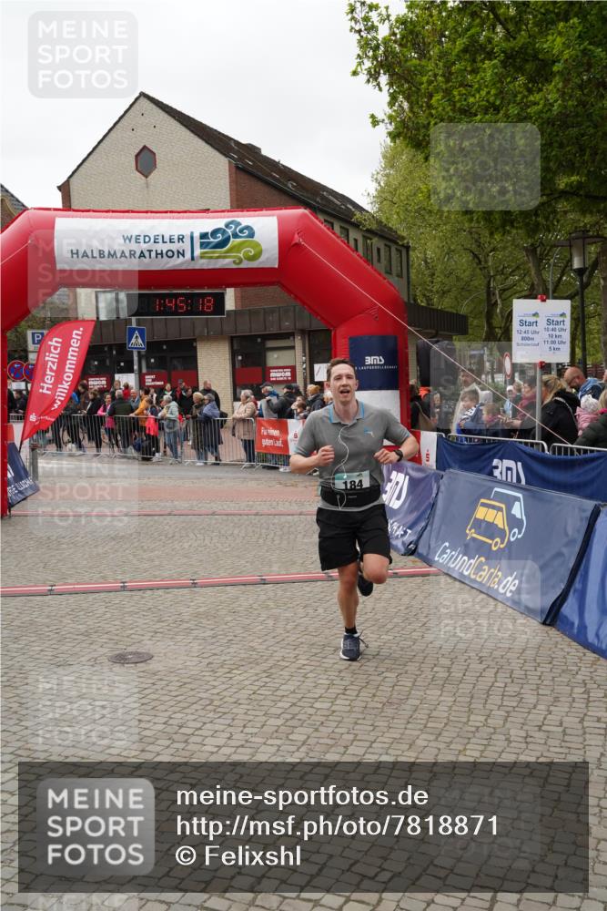 04.05.2025 - 8. Wedeler Halbmarathon Felixshl http://msf.ph/oto/7818871 04.05.2025 11:45:16 Ziel 184 meine-sportfotos.de