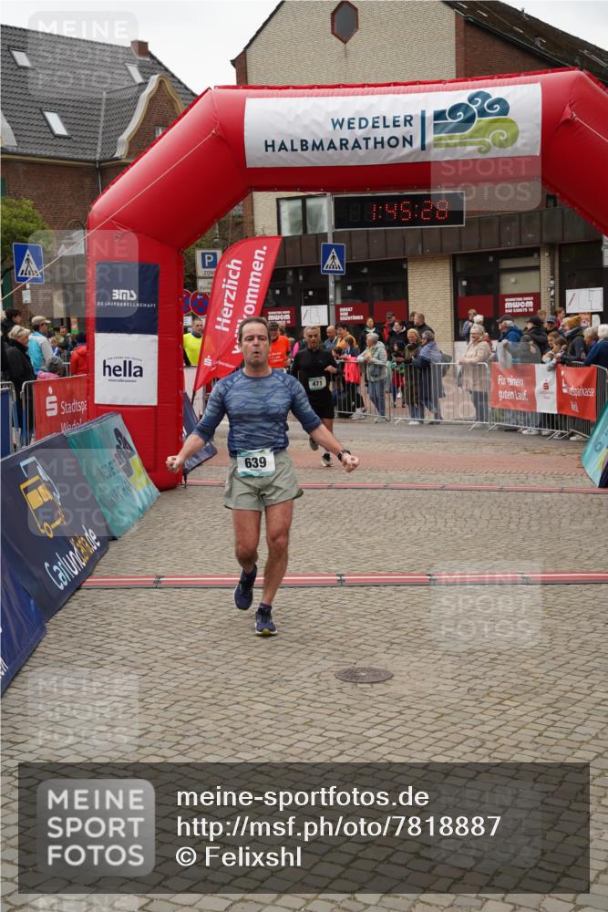 04.05.2025 - 8. Wedeler Halbmarathon Felixshl http://msf.ph/oto/7818887 04.05.2025 11:45:26 Ziel 320, 471, 639, 808, 1120 meine-sportfotos.de
