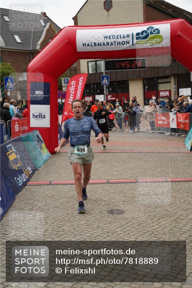 04.05.2025 - 8. Wedeler Halbmarathon Felixshl http://msf.ph/oto/7818889 04.05.2025 11:45:26 Ziel 320, 471, 639, 808, 1120 meine-sportfotos.de