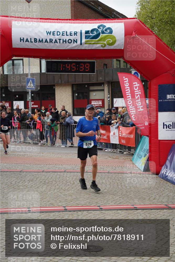 04.05.2025 - 8. Wedeler Halbmarathon Felixshl http://msf.ph/oto/7818911 04.05.2025 11:45:37 Ziel 576, 834 meine-sportfotos.de