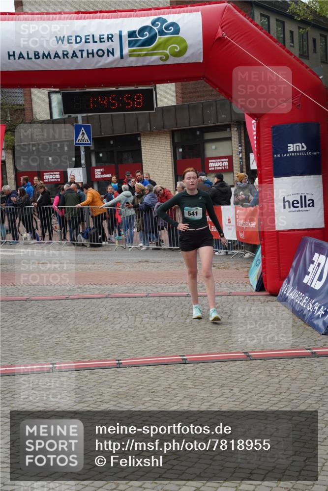 04.05.2025 - 8. Wedeler Halbmarathon Felixshl http://msf.ph/oto/7818955 04.05.2025 11:45:56 Ziel 541, 1179 meine-sportfotos.de