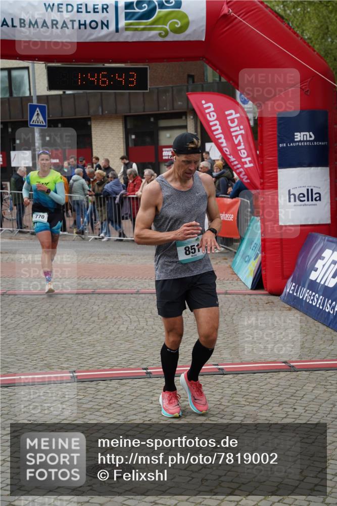 04.05.2025 - 8. Wedeler Halbmarathon Felixshl http://msf.ph/oto/7819002 04.05.2025 11:46:41 Ziel 770, 851, 855, 999, 1012 meine-sportfotos.de