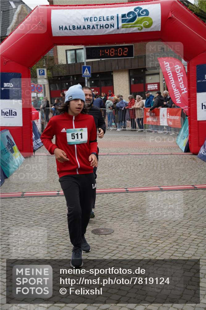 04.05.2025 - 8. Wedeler Halbmarathon Felixshl http://msf.ph/oto/7819124 04.05.2025 11:48:00 Ziel 125, 364, 490, 511 meine-sportfotos.de
