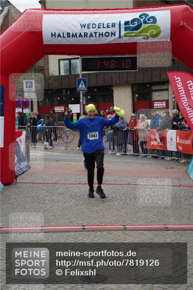 04.05.2025 - 8. Wedeler Halbmarathon Felixshl http://msf.ph/oto/7819126 04.05.2025 11:48:08 Ziel 434, 1083 meine-sportfotos.de