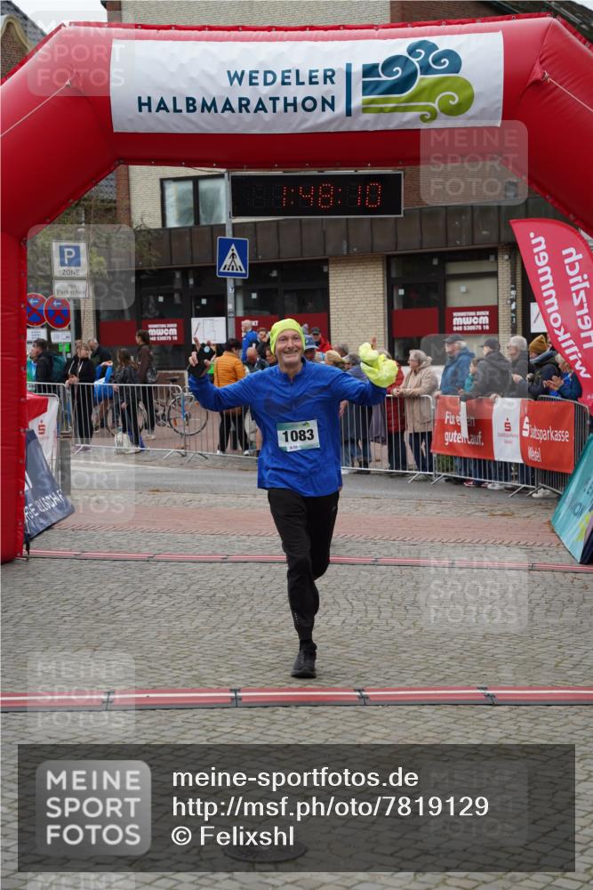 04.05.2025 - 8. Wedeler Halbmarathon Felixshl http://msf.ph/oto/7819129 04.05.2025 11:48:08 Ziel 434, 1083 meine-sportfotos.de