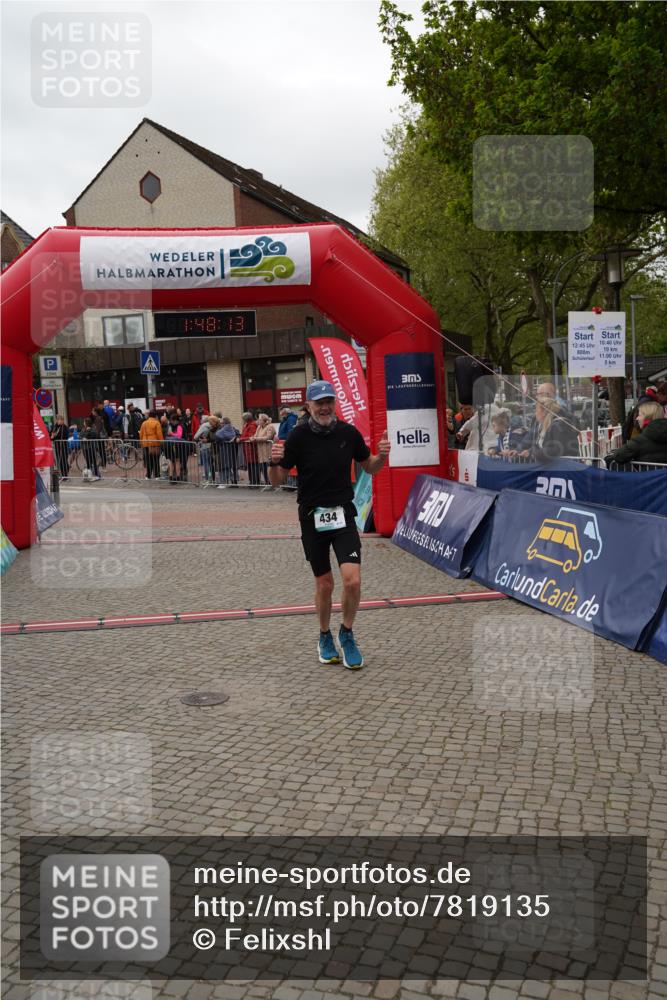 04.05.2025 - 8. Wedeler Halbmarathon Felixshl http://msf.ph/oto/7819135 04.05.2025 11:48:11 Ziel 434, 1083 meine-sportfotos.de