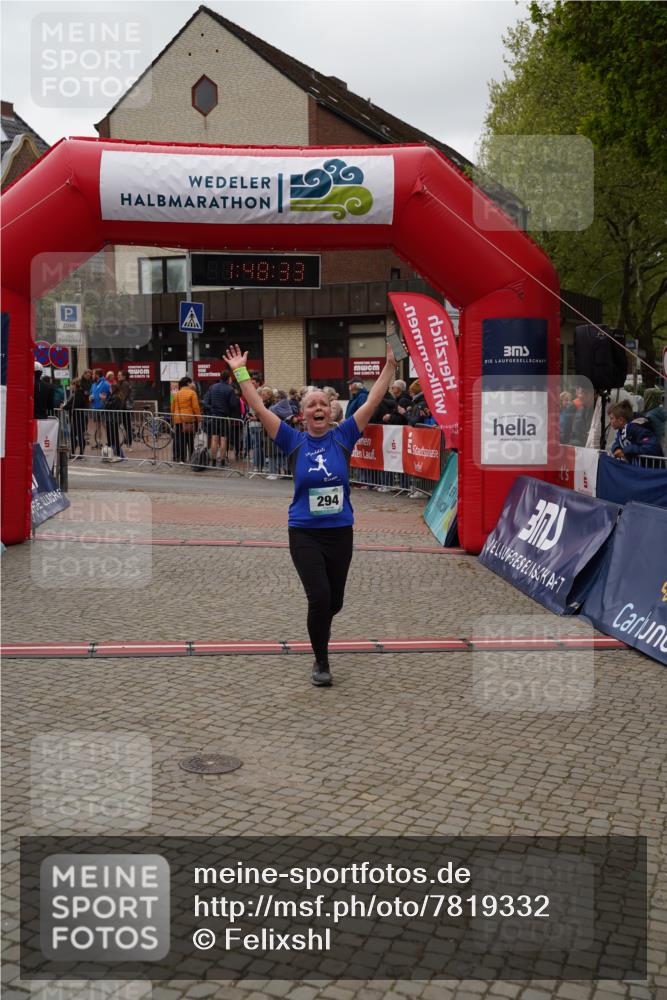 04.05.2025 - 8. Wedeler Halbmarathon Felixshl http://msf.ph/oto/7819332 04.05.2025 11:48:31 Ziel 294, 668 meine-sportfotos.de