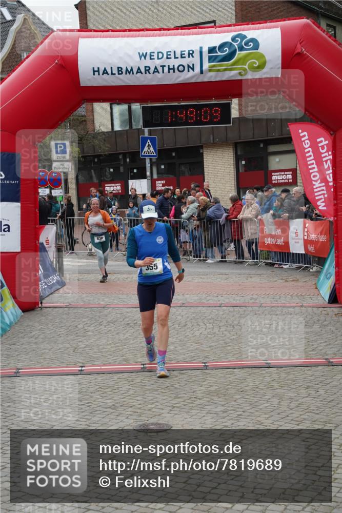 04.05.2025 - 8. Wedeler Halbmarathon Felixshl http://msf.ph/oto/7819689 04.05.2025 11:49:07 Ziel 355, 830 meine-sportfotos.de