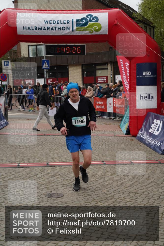 04.05.2025 - 8. Wedeler Halbmarathon Felixshl http://msf.ph/oto/7819700 04.05.2025 11:49:24 Ziel 1196 meine-sportfotos.de