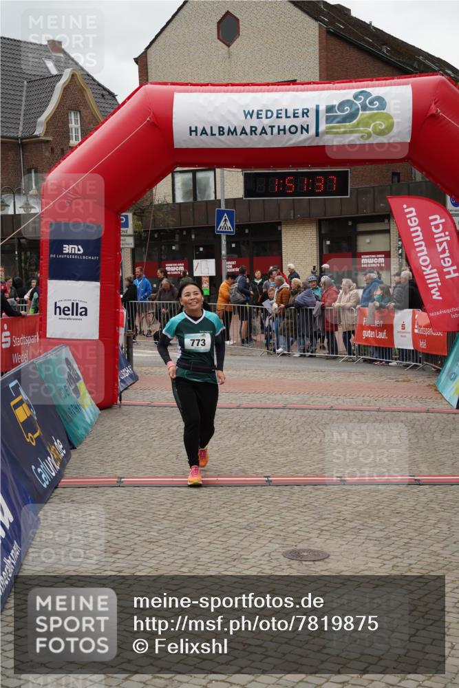 04.05.2025 - 8. Wedeler Halbmarathon Felixshl http://msf.ph/oto/7819875 04.05.2025 11:51:35 Ziel 773 meine-sportfotos.de