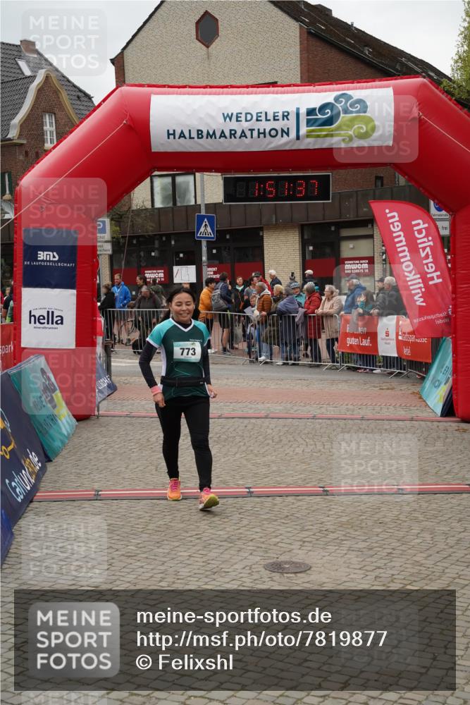 04.05.2025 - 8. Wedeler Halbmarathon Felixshl http://msf.ph/oto/7819877 04.05.2025 11:51:35 Ziel 773 meine-sportfotos.de