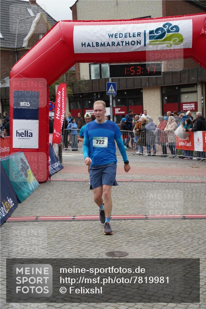 04.05.2025 - 8. Wedeler Halbmarathon Felixshl http://msf.ph/oto/7819981 04.05.2025 11:53:15 Ziel 50, 462, 722 meine-sportfotos.de