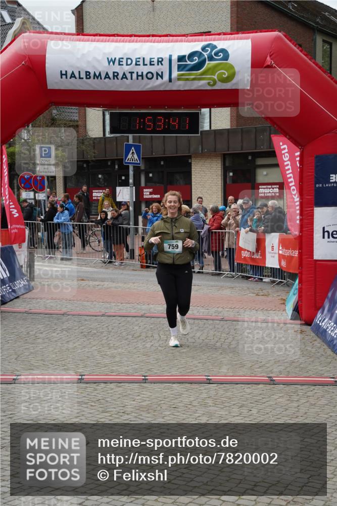 04.05.2025 - 8. Wedeler Halbmarathon Felixshl http://msf.ph/oto/7820002 04.05.2025 11:53:39 Ziel 759 meine-sportfotos.de