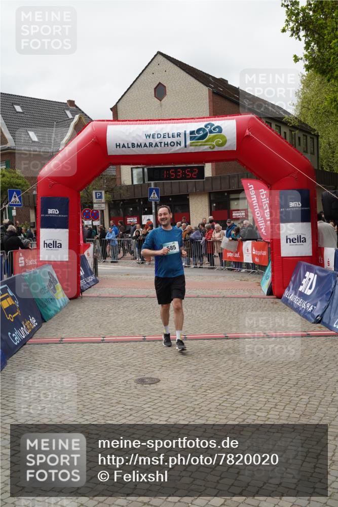 04.05.2025 - 8. Wedeler Halbmarathon Felixshl http://msf.ph/oto/7820020 04.05.2025 11:53:50 Ziel 585 meine-sportfotos.de