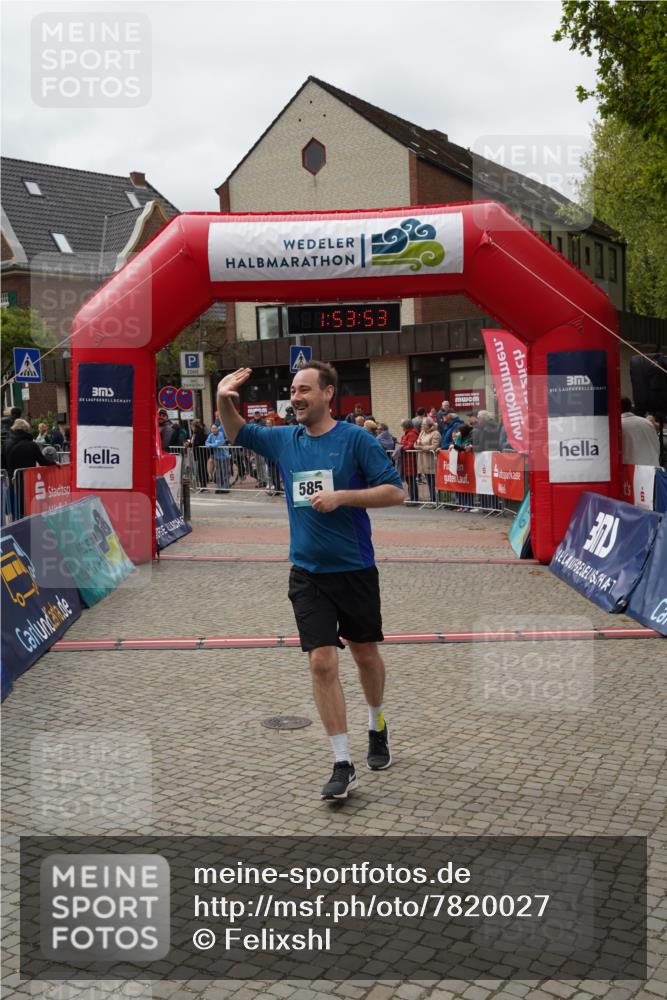 04.05.2025 - 8. Wedeler Halbmarathon Felixshl http://msf.ph/oto/7820027 04.05.2025 11:53:51 Ziel 222, 585 meine-sportfotos.de