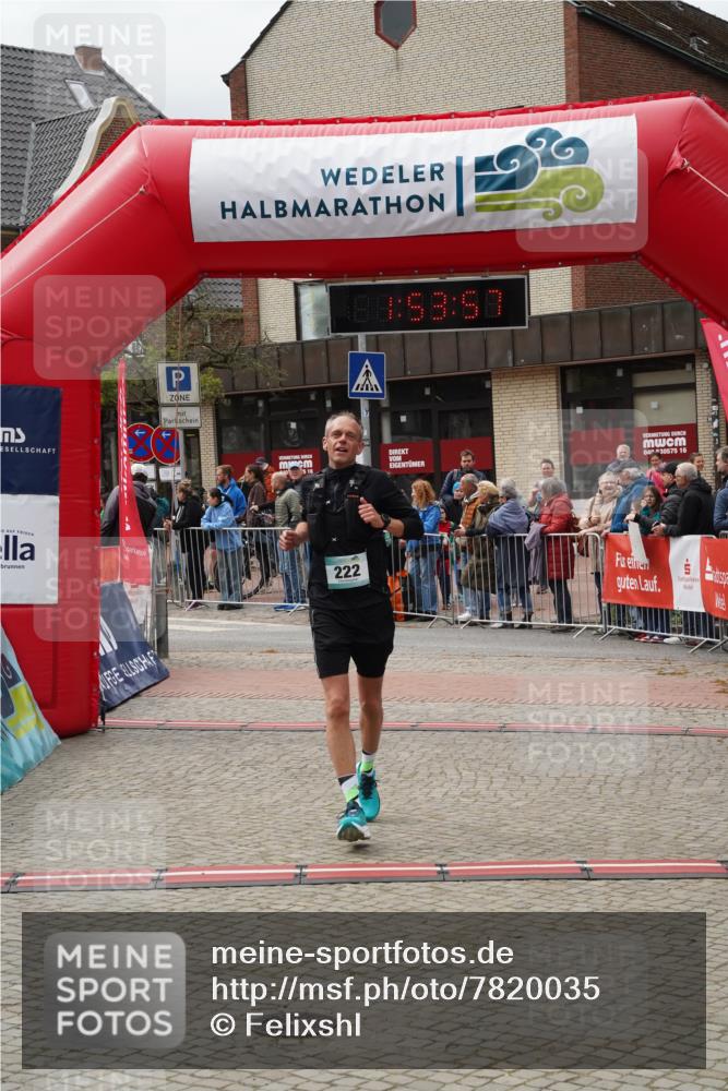 04.05.2025 - 8. Wedeler Halbmarathon Felixshl http://msf.ph/oto/7820035 04.05.2025 11:53:55 Ziel 222, 925 meine-sportfotos.de